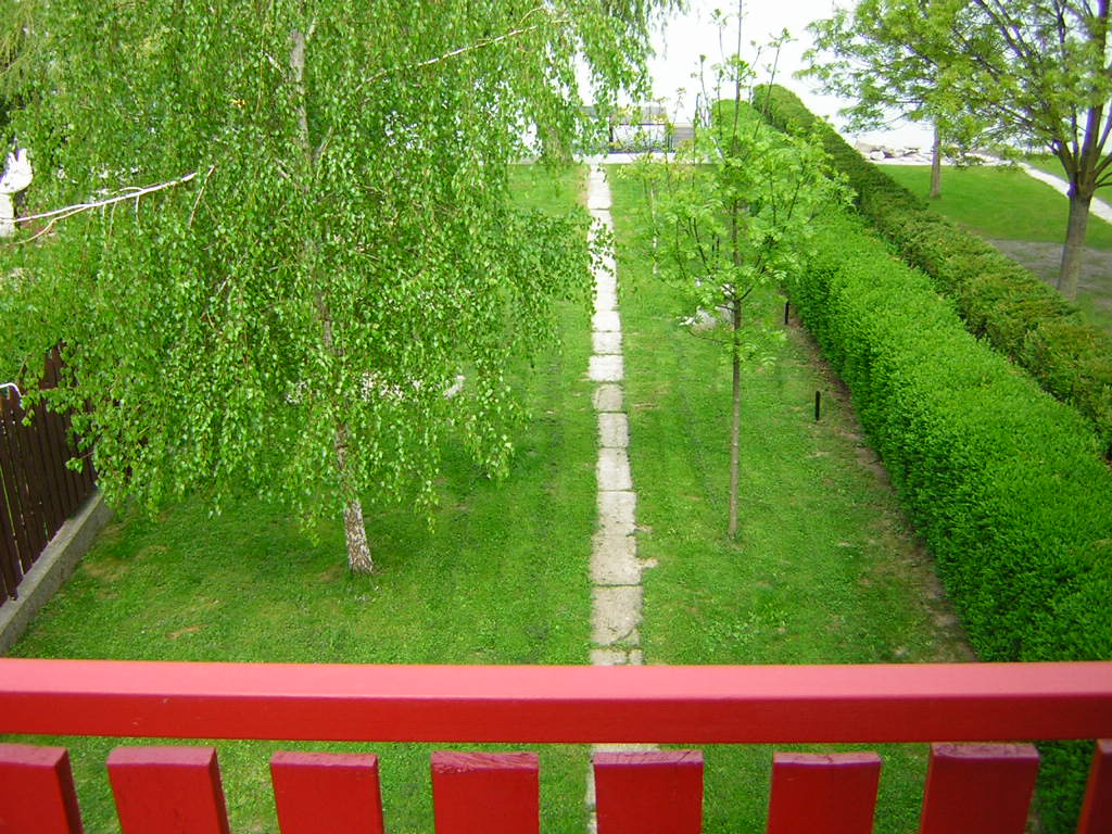 Az apartman terasza
